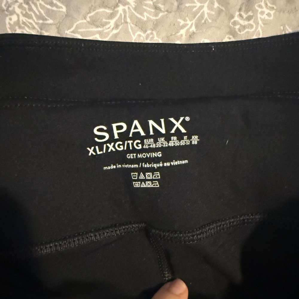 SPANX Black Mini Skirt Sz XL - Picture 4 of 4